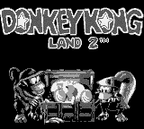Donkey Kong Land 2 Title Screen